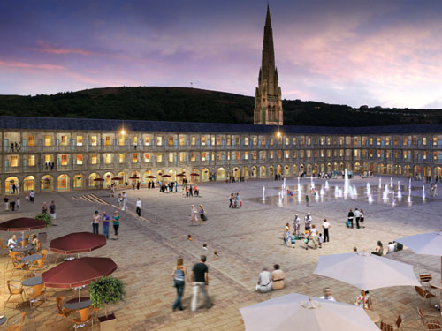 Piece Hall is to benefit from a major transformation