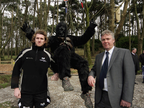 Go Ape unveils first Welsh site