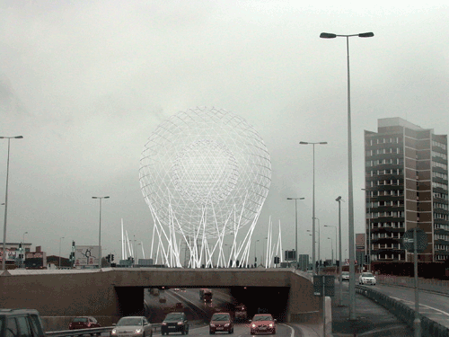 Rise has been produced by Nottingham-based artist Wolfgang Buttress
