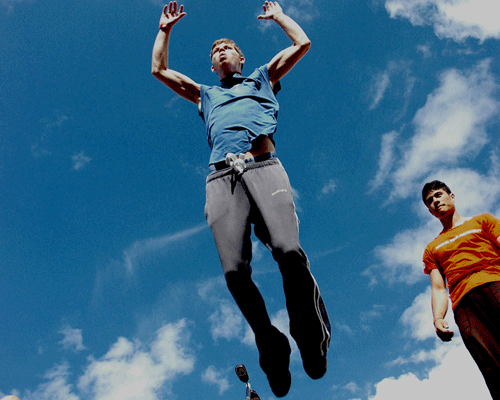 Wicksteed enters the world of parkour