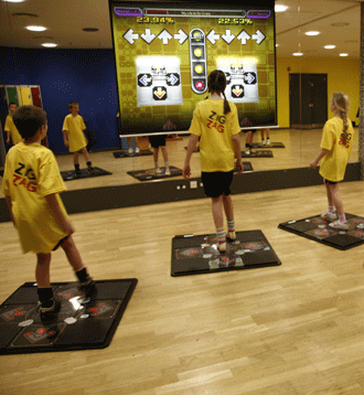 Kids get dancing in Luton