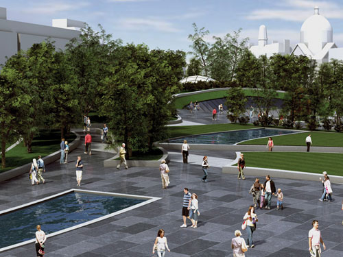 The scheme is designed to transform Aberdeen's City Gardens
