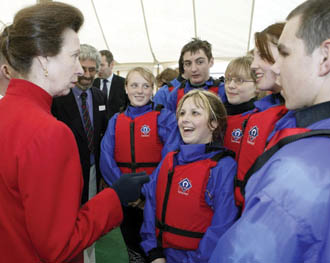 Royal opening for watersports centre