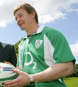 02 to sponsor Ireland national rugby team