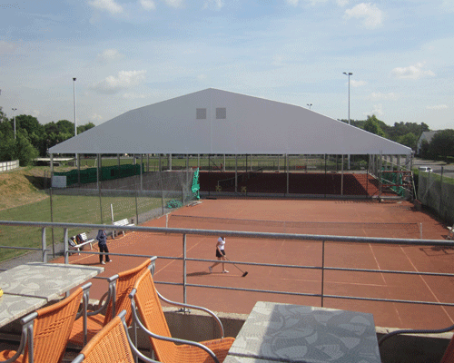 Veldeman serves up all weather tennis