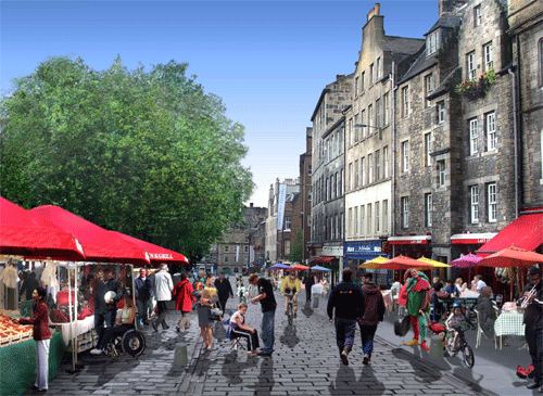 Edinburgh's Grassmarket to be transformed