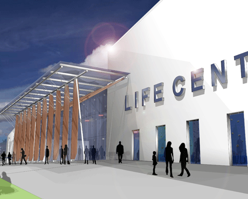 Life Centre design unveiled