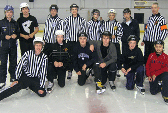 Youngsters pass hockey referee exams