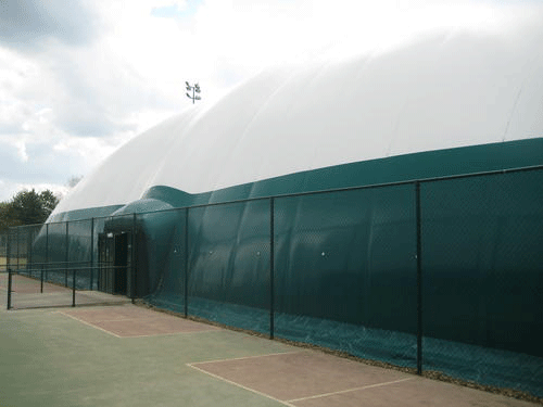 Tennis bubble opened at Gosling Sports Park