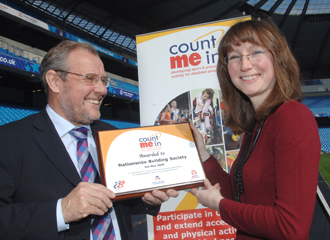 Nationwide first to receive Count Me In award