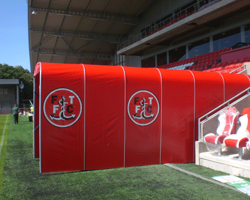 New Spaciotempo tunnel for Fleetwood FC