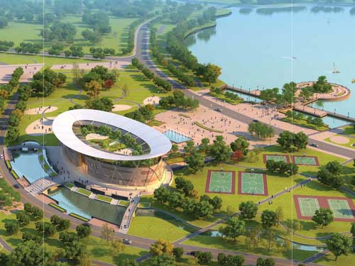 Suzhou Yinshan Lake Sports Centre will provide a 4,600sq m (49,514sq ft) leisure complex