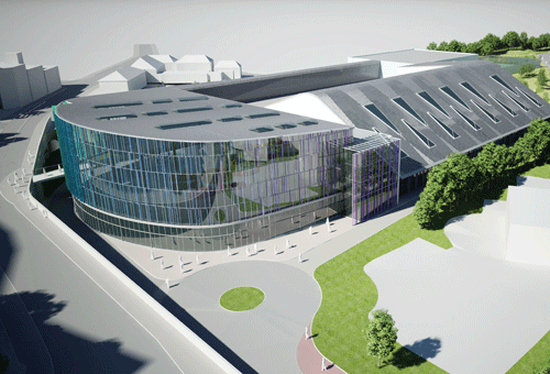 Birmingham Aquatics Centre unveiled