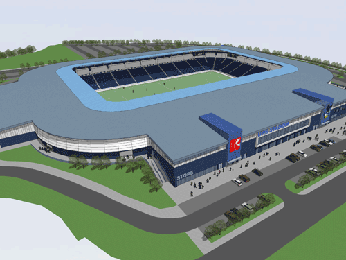 Arturus are behind the designs of the new 22,000-seat stadium