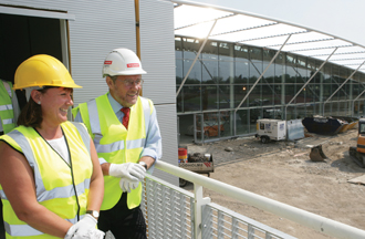 Lee Valley Athletics Centre making progress