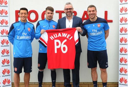 Arsenal signs deal with Chinese tech company