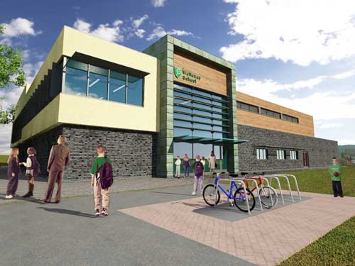 The sports hall will be available for both school and community use