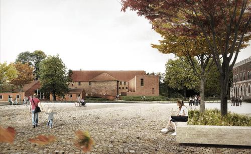 The architect said the plans would 'revitalise the medieval capital of Denmark' when the project is completed in late 2019
