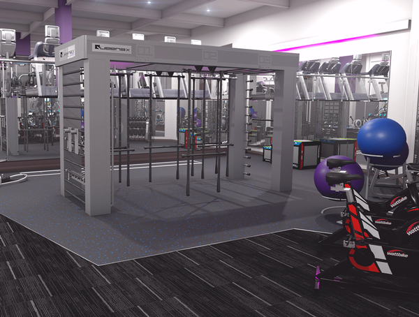 The Queenax™ unit offers a wide range of exercise options at Anytime Sheffield