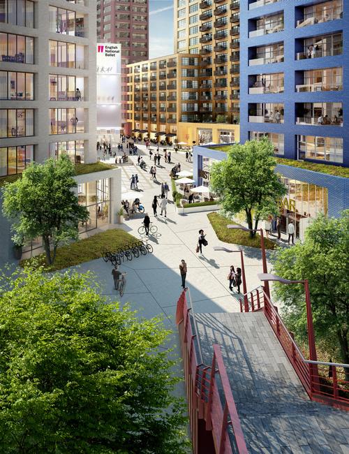 The City Island is to include restaurants, shops, spaces for public art and creative performances and 1,145 new residencies