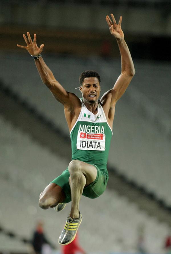 Samson Idiata of Nigeria was among the African contestants at Glasgow 2014