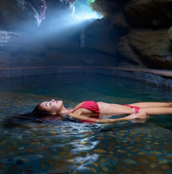 Hot spring spas, such as Mission Hills in China, are a huge focus for investment in Asia