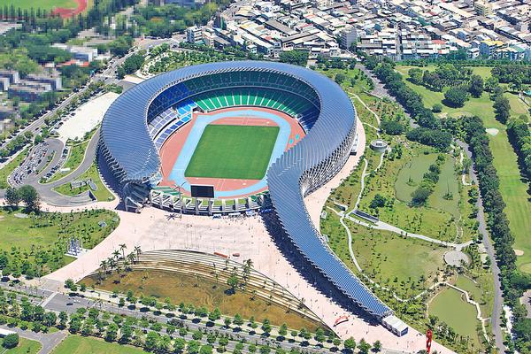 Kaohsiung Stadium, Taiwan: Toyo Ito’s dragon-shaped stadium in Taiwan is covered in solar panels and is 100 per cent solar powered Kaohsiung Stadium, Taiwan: Toyo Ito’s dragon-shaped stadium in Taiwan is covered in solar panels and is 100 per cent solar powered