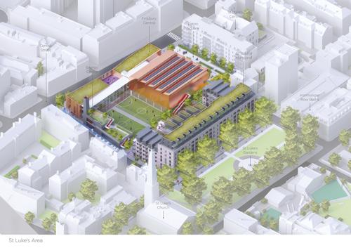 The public have been invited to ask questions about each design and leave their feedback / Islington Council