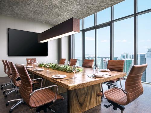 Located in Miami’s Brickell district, the hotel is an anchor for a 5.4m sq ft (502,000sq m) mixed-used development being bankrolled by real estate giant Swire Properties. / EAST, Miami