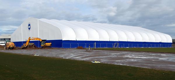 The new facility will ensure training can take place in any weather