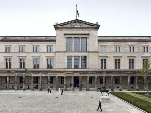 The new-look Neues Museum was designed by David Chipperfield