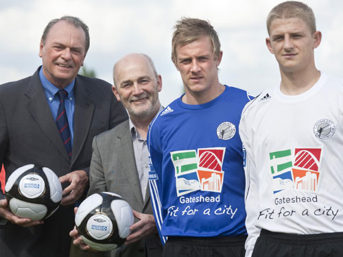 Gateshead FC teams up with local authority