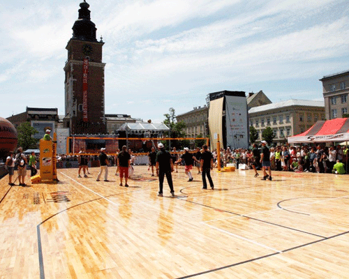 Action Floor takes centre court in Krakow