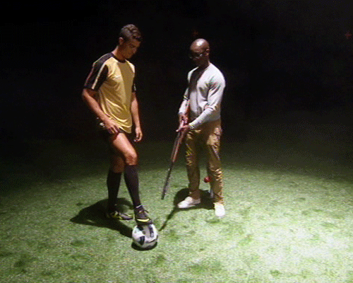Lasersport tests Ronaldo in Snipers Alley