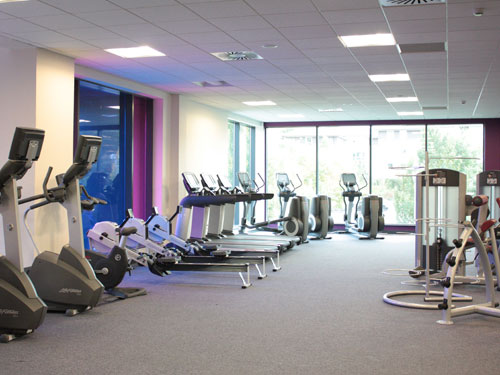The new fitness suite at the Falmer Campus facility