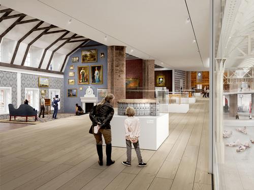 Museum of London concept by BIG / Images copyright Malcolm Reading Consultants / BIG