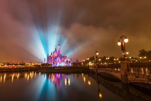 The resort features Disney's tallest castle / Disney
