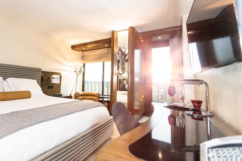 The hotel's guestrooms have also been redesigned by architecture studio BBGM / The Watergate Hotel