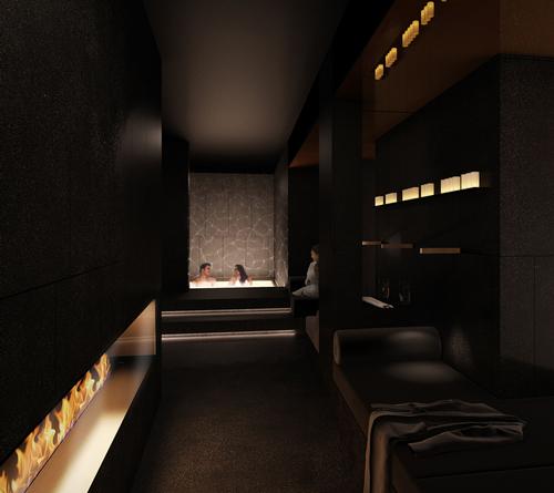 The largest safe has two floors and houses the swimming pool and auditorium