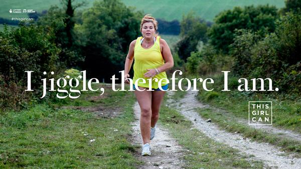 ‘This Girl Can’ had a strong sense of female empowerment through being physically active