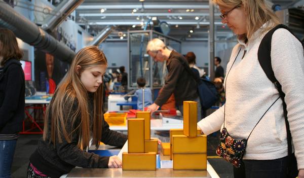 Demonstrations and workshops help bring content to life for visitors to the Science Museum