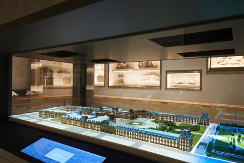 Visitors will navigate the ruins of the medieval period, royal chambers and chapel, ending with a section on the future of the Louvre, highlighting projects including Louvre Abu Dhabi and Musee du Louvre-Lens, which opened in northern France in 2012 / 2016 musée du Louvre / Thierry Ollivier
