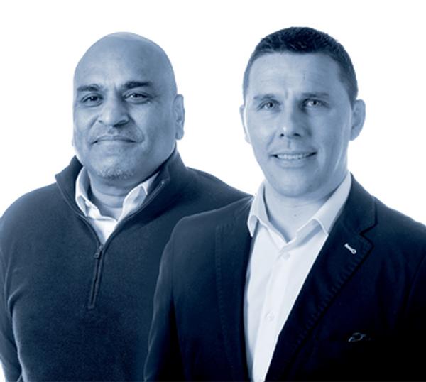 PK Vaish and Sam Wyatt