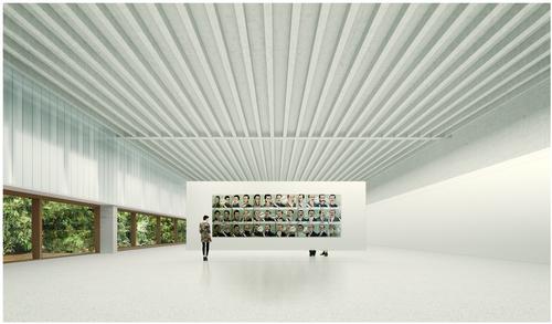 The museum exhibits Peru's finest contemporary art works / Museo de Arte de Lima