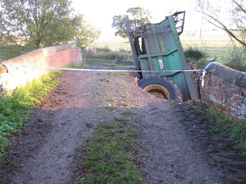 BW gets 'the hump' over bridge damage 