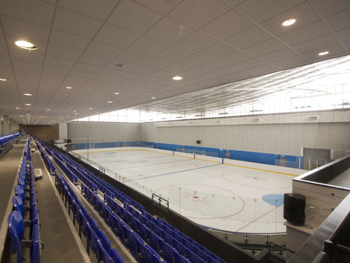 Improvements have been carried out to Billingham Forum's ice arena
