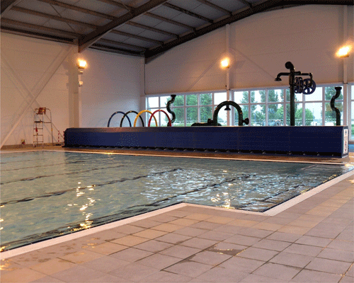 Aquamat energy saving at Somerset water park