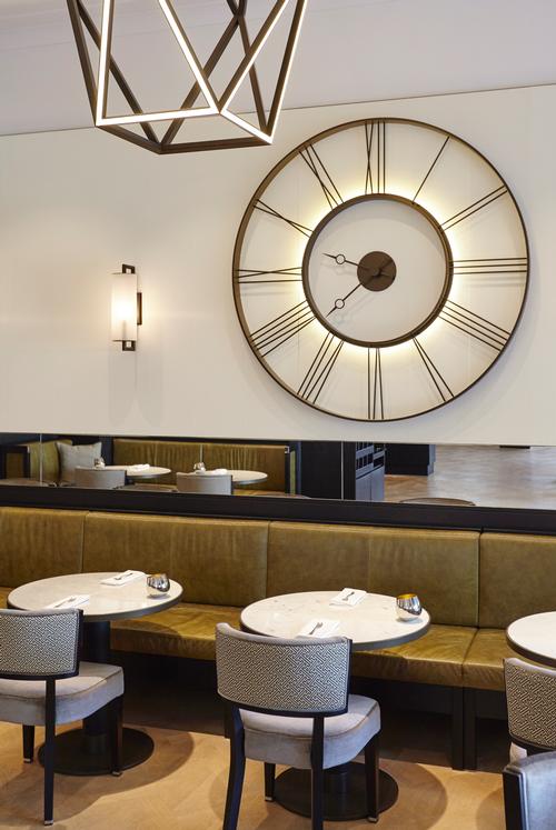 A custom-made clock is a design centrepiece / Alan Jensen