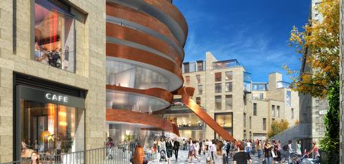 The design has divided opinion over its impact on Edinburgh's historic surroundings / TH Real Estate