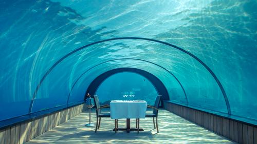 The resort will feature the world's 'largest underwater restaurant' / Crown & Champa Resorts